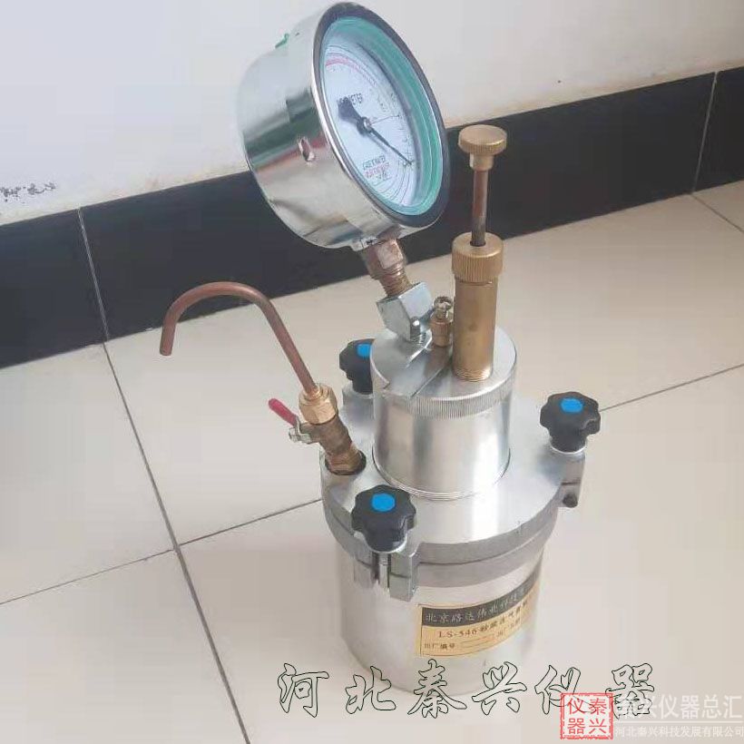 LS-546型 砂漿含氣量測定儀測定原理(圖1) LS-546型 砂漿含氣量測定儀測定原理(圖1)